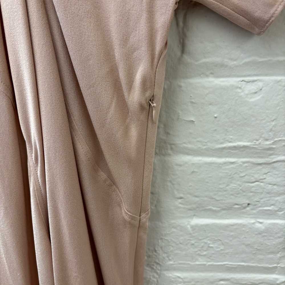 & Other‎ Stories || Seamed Paneled Bias Dress Blush Medium NWT - Picture 7 of 12
